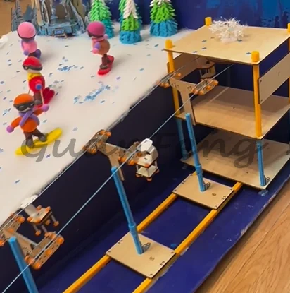 Handmade Small Production Popular Science Model Materials Sightseeing Cable Car Educational Scientific Experiment Technology
Handmade Small Production Popular Science Model Materials Sightseeing Cable Car Educational Scientific Experiment Technology