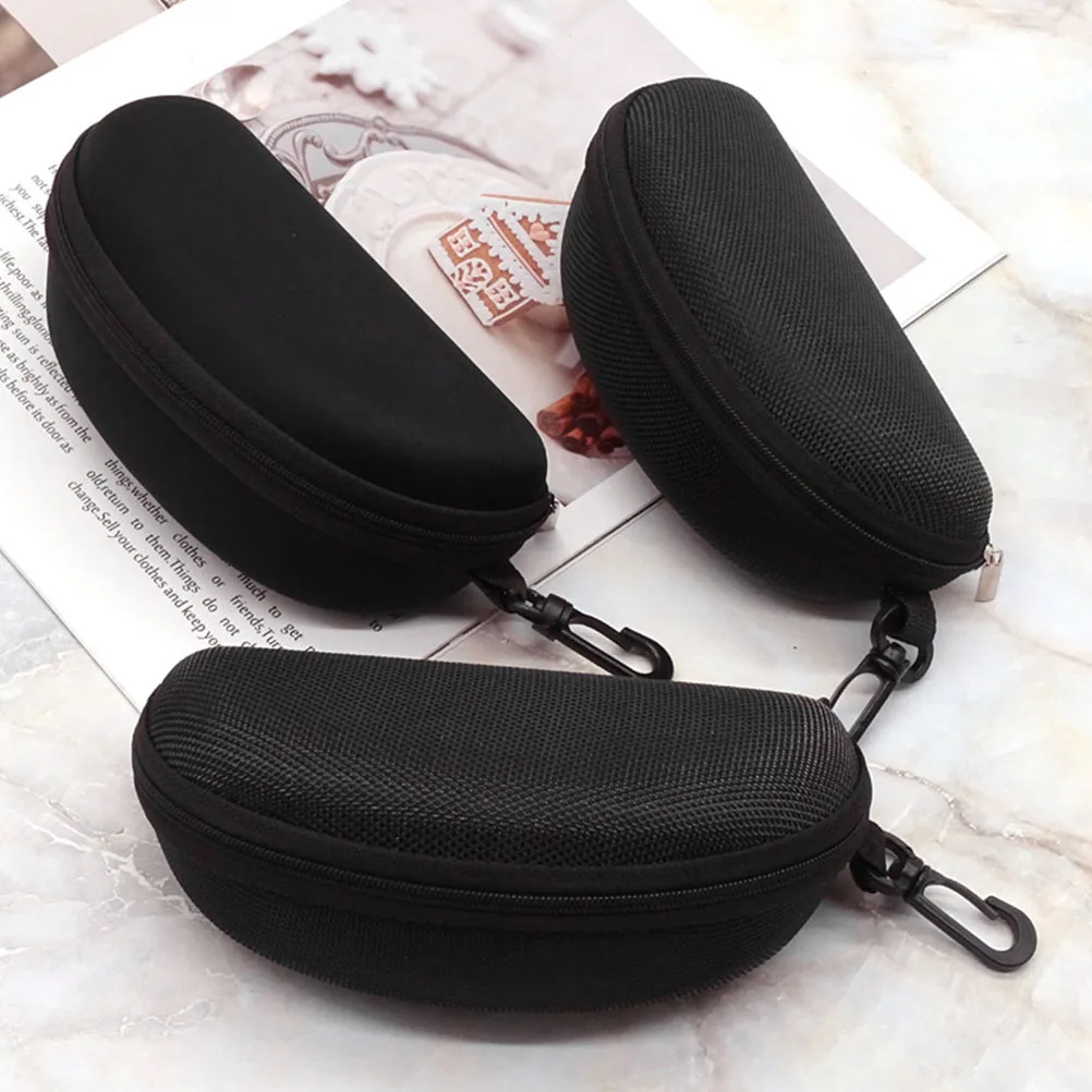 3pcs Glasses Case Black Portable Outdoor Miniature Sunglasses Box Eyeglasses Protector Container EVA Microfiber Lightweight
3pcs Glasses Case Black Portable Outdoor Miniature Sunglasses Box Eyeglasses Protector Container EVA Microfiber Lightweight