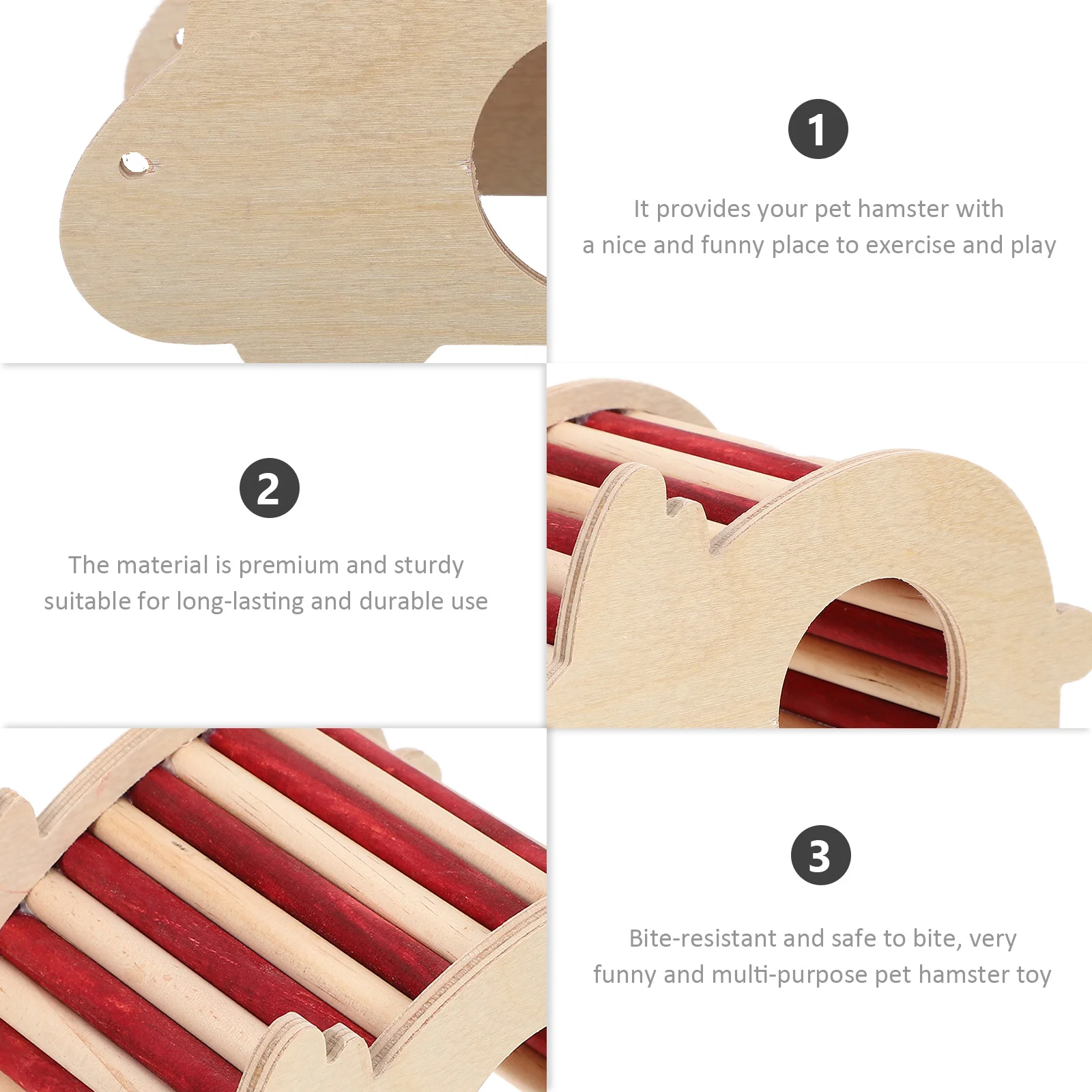 Hamster Hideout Cage Decor Bite-Resistant Small Hamster Hideout Pet Diy Animal For Chinchilla Rodent
Hamster Hideout Cage Decor Bite-Resistant Small Hamster Hideout Pet Diy Animal For Chinchilla Rodent