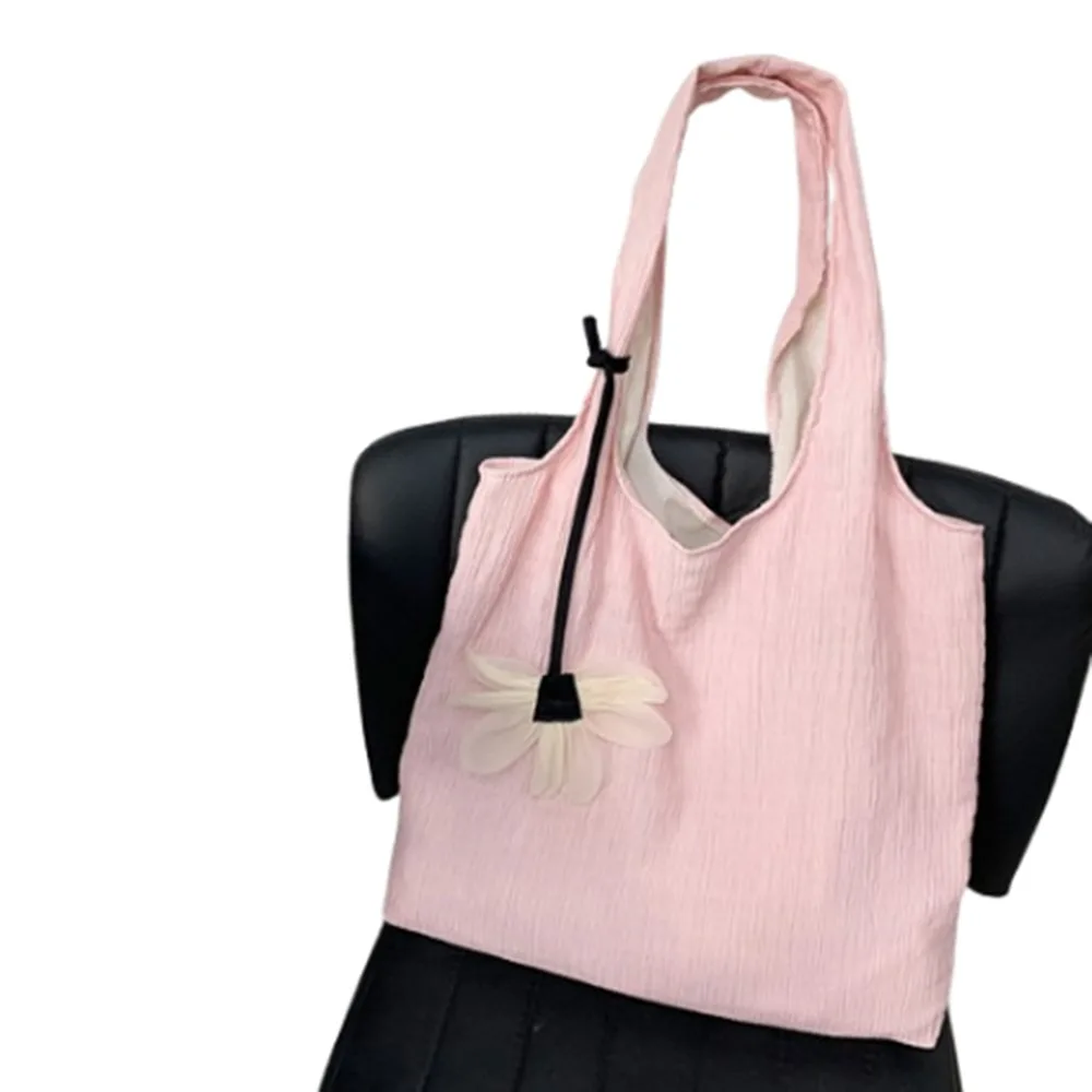 Soft Women's Shoulder Bag Sweet INS Solid Color Handbag Spacious Interior Large Capacity Casual Tote Bags Travel/Outdoor
Soft Women's Shoulder Bag Sweet INS Solid Color Handbag Spacious Interior Large Capacity Casual Tote Bags Travel/Outdoor