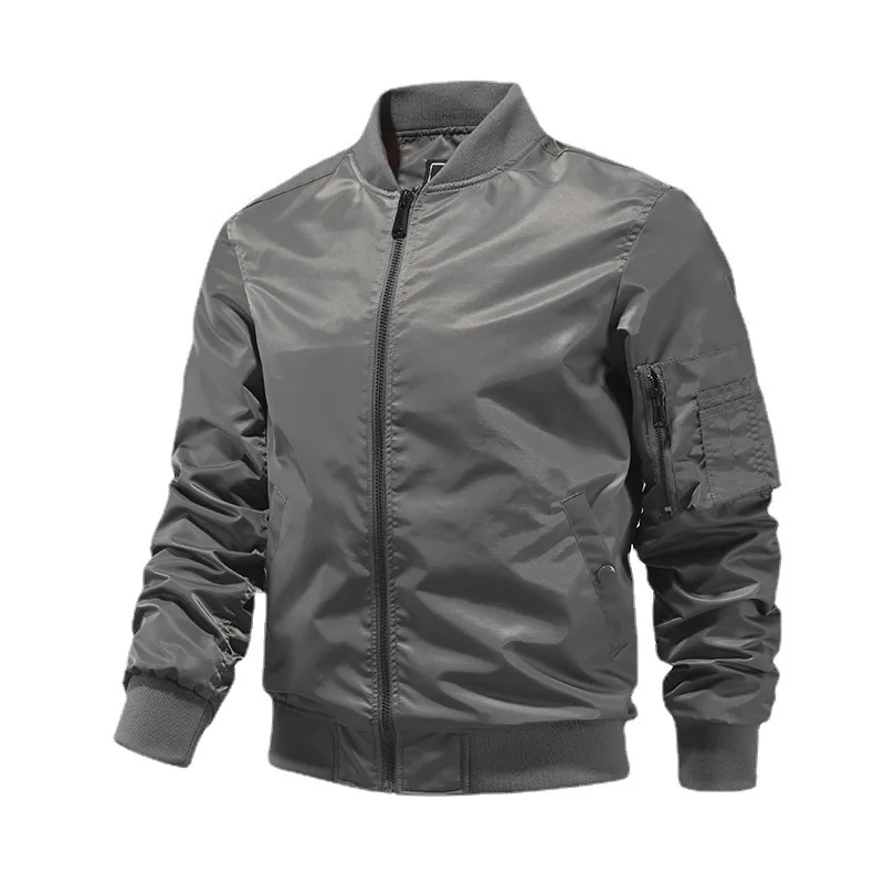 Men's Spliced Stand Collar Zipper Pocket Fashionable Solid Color Versatile Casual Long Sleeve Jackets
Men's Spliced Stand Collar Zipper Pocket Fashionable Solid Color Versatile Casual Long Sleeve Jackets