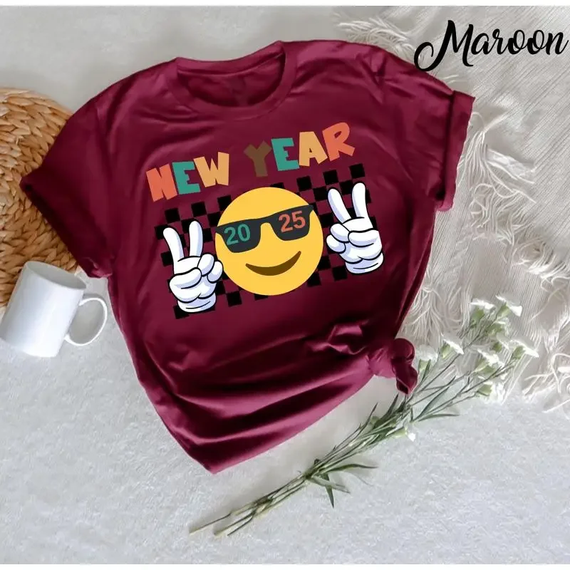 Happy New Year 2025 T Shirt Funny for Kids Boys Girls Celebration Children
Happy New Year 2025 T Shirt Funny for Kids Boys Girls Celebration Children