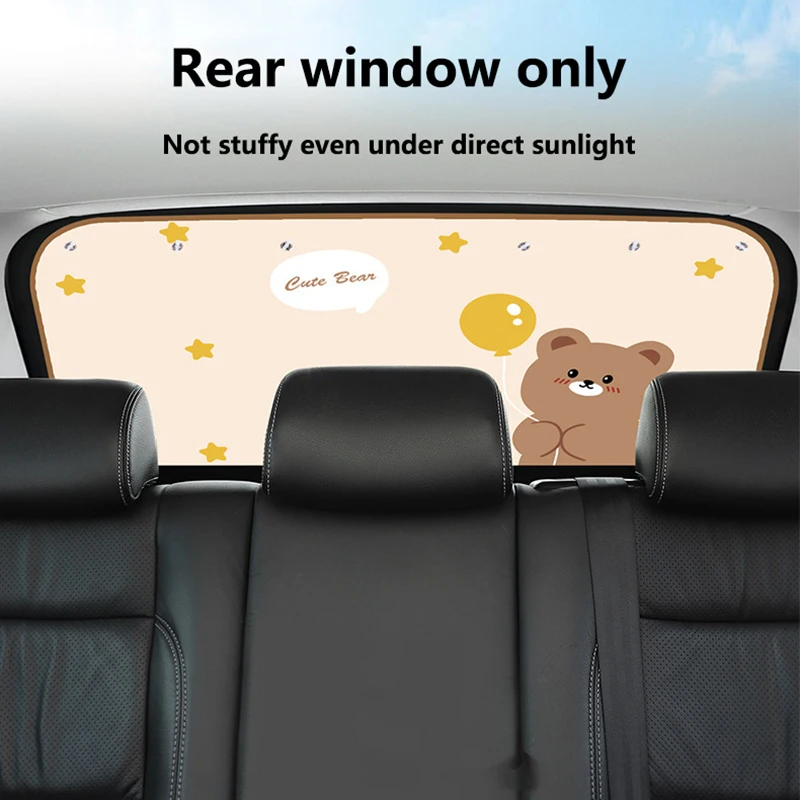Cute Children's Car Sunshade Suction Cup Style Rear Window Sun Protection Insulation Summer Car Accessory Windshield Sunshades
Cute Children's Car Sunshade Suction Cup Style Rear Window Sun Protection Insulation Summer Car Accessory Windshield Sunshades