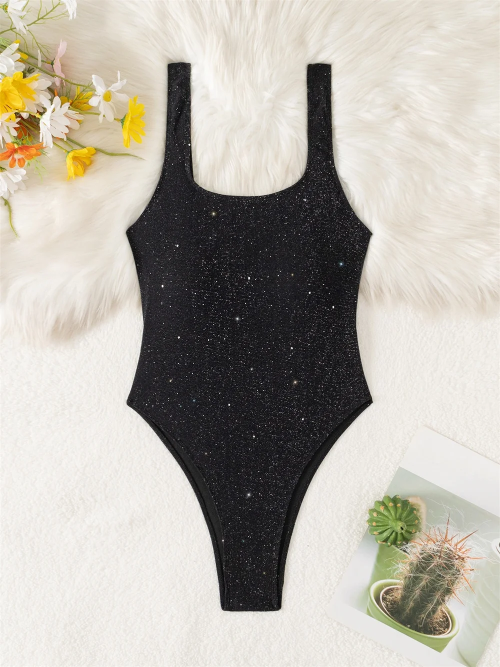 Винтажный трендовый комплект бикини с квадратным вырезом для женщин, купальник с открытой спиной, вырезами и шнуровкой, с высокой талией, блестящий пляжный наряд для отпуска
Винтажный трендовый комплект бикини с квадратным вырезом для женщин, купальник с открытой спиной, вырезами и шнуровкой, с высокой талией, блестящий пляжный наряд для отпуска