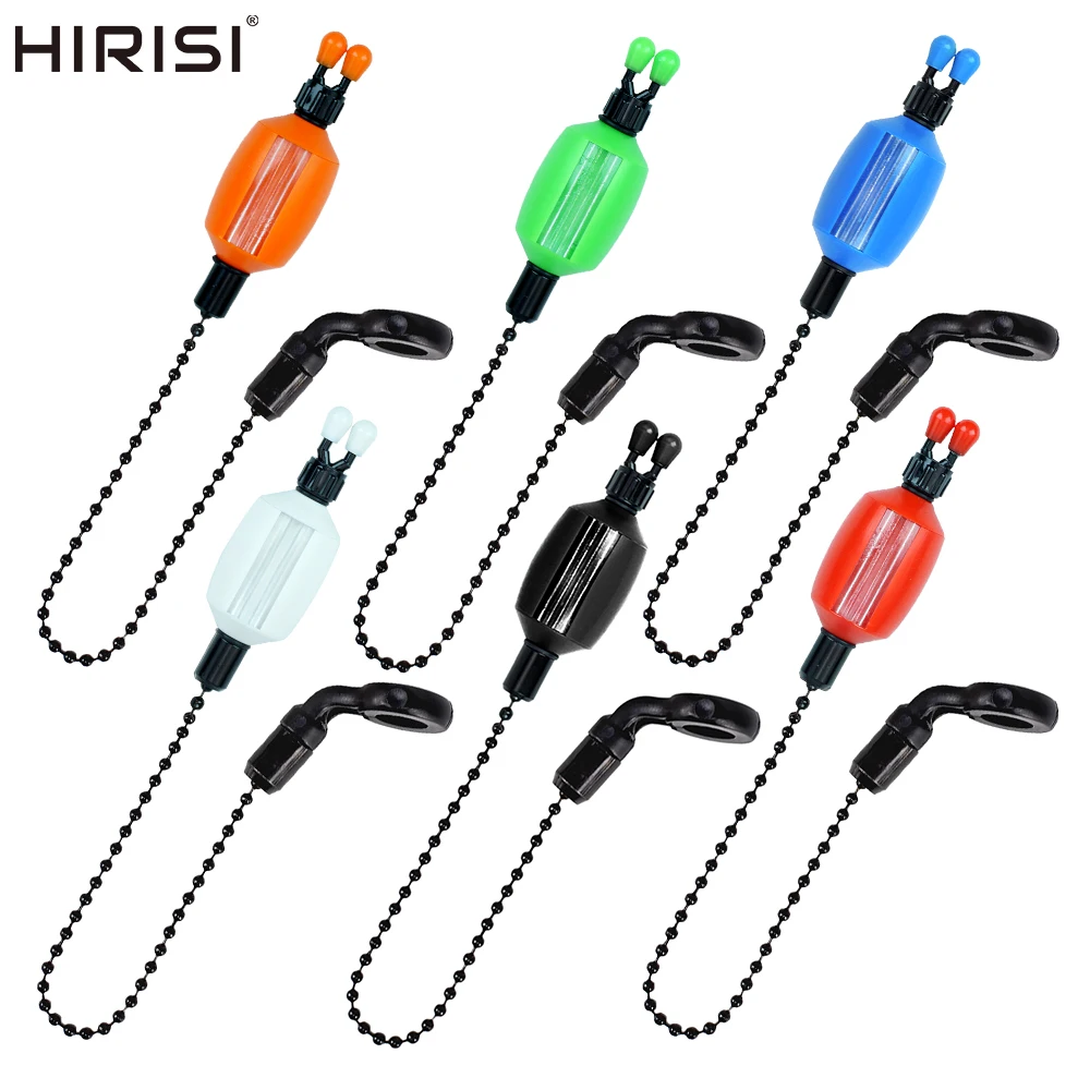 Hirisi B2042 4Pcs Carp Fishing Swinger Bite Indicators 6 Color with Line-Safe Clips Adjustable Sensitivity Fishing Accessories
Hirisi B2042 4Pcs Carp Fishing Swinger Bite Indicators 6 Color with Line-Safe Clips Adjustable Sensitivity Fishing Accessories