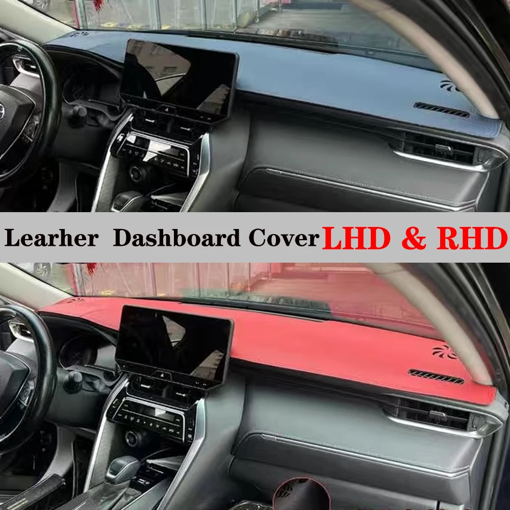 Dashboard Dash Mat Cover PU Leather Pad Sunshade Anti-UV Carpet Car Accessory For Toyota Harrier Venza XU80 2020 2021 2022 2023
Dashboard Dash Mat Cover PU Leather Pad Sunshade Anti-UV Carpet Car Accessory For Toyota Harrier Venza XU80 2020 2021 2022 2023