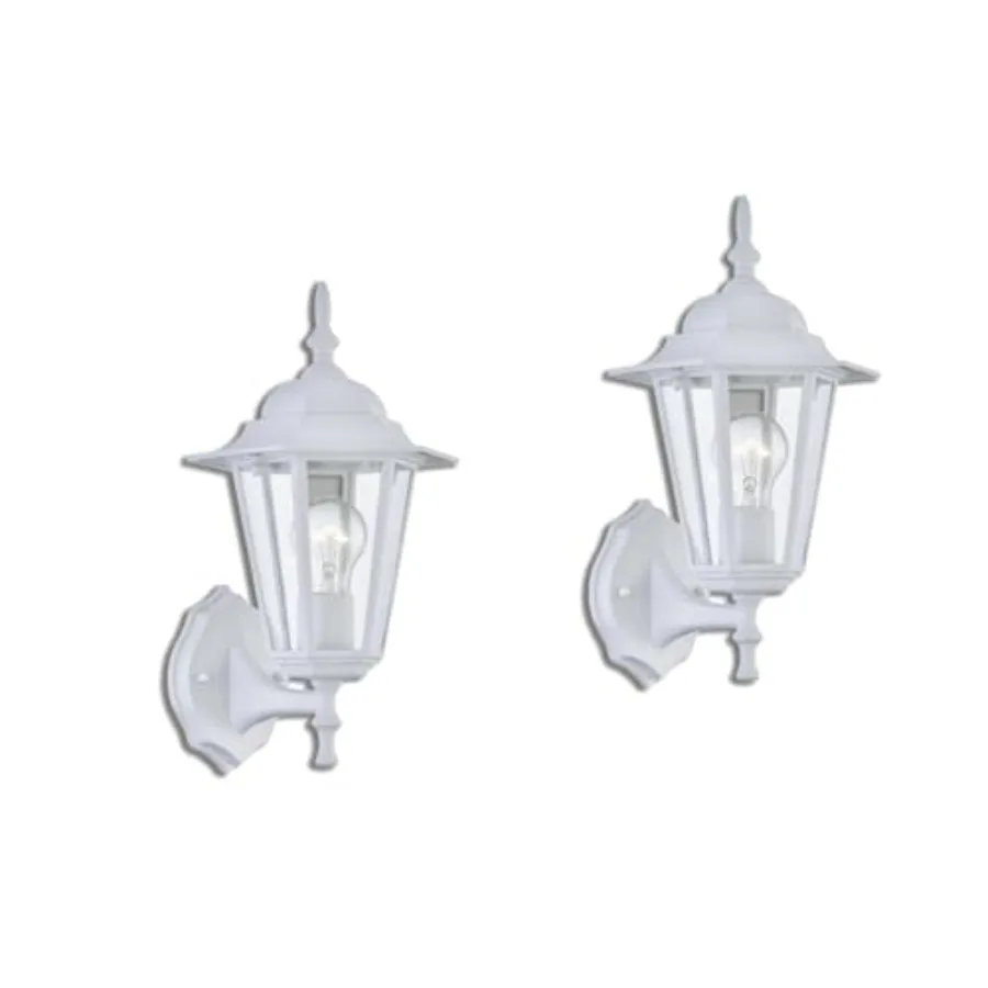 Outdoor Wall Light, Wall Sconce for House Porch Lighting Fixture, E26 Base 60W Max, Metal Housing Plus Glass, Wet Location Rate
Outdoor Wall Light, Wall Sconce for House Porch Lighting Fixture, E26 Base 60W Max, Metal Housing Plus Glass, Wet Location Rate