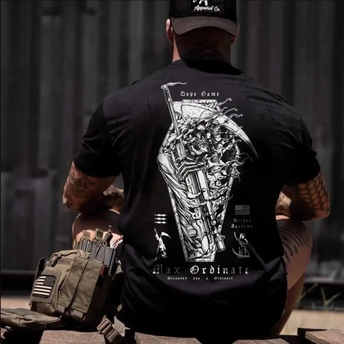 Новая высококачественная тактическая футболка Reaper 2026 для мужчин, большого размера, с круглым вырезом, свободного кроя, удобная, с коротким рукавом
Новая высококачественная тактическая футболка Reaper 2026 для мужчин, большого размера, с круглым вырезом, свободного кроя, удобная, с коротким рукавом