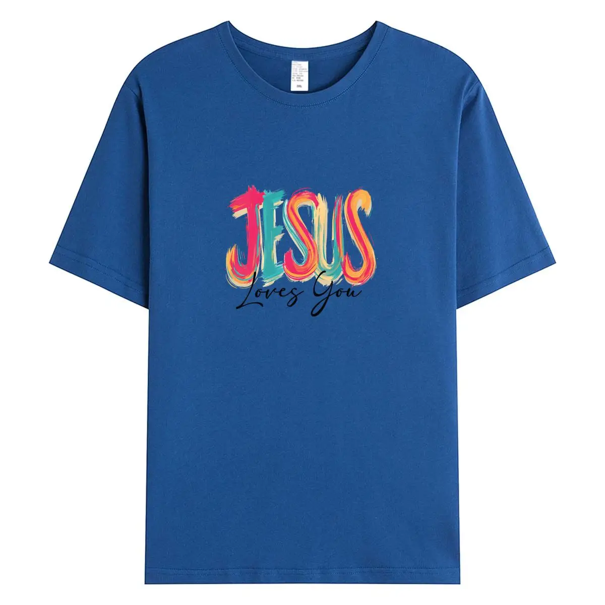 Women Tees Fashion Jesus Letter Print Woman T Shirts 100% Cotton Short Sleeve T-shirt Women's Tops Female Tshirt Clothing
Women Tees Fashion Jesus Letter Print Woman T Shirts 100% Cotton Short Sleeve T-shirt Women's Tops Female Tshirt Clothing