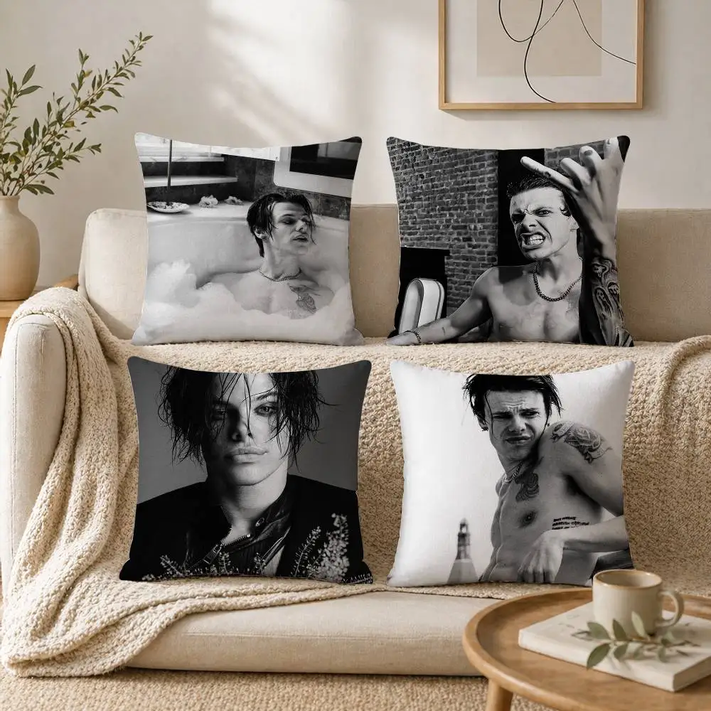 hot singer YUNGBLUD Idols Sleek and sophisticated Pillow Case for Sofa Living Room Home office Decor Protective Cover
hot singer YUNGBLUD Idols Sleek and sophisticated Pillow Case for Sofa Living Room Home office Decor Protective Cover