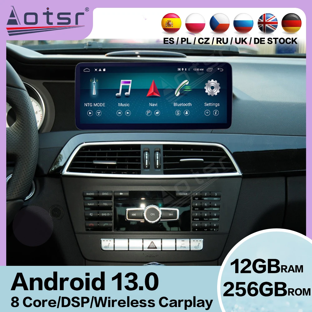 Мультимедийный приемник Qualcomm Android плеер для Mercedes Benz C Class 2011 2012 2013 2014 GPS-навигация стерео радио головное устройство
Мультимедийный приемник Qualcomm Android плеер для Mercedes Benz C Class 2011 2012 2013 2014 GPS-навигация стерео радио головное устройство