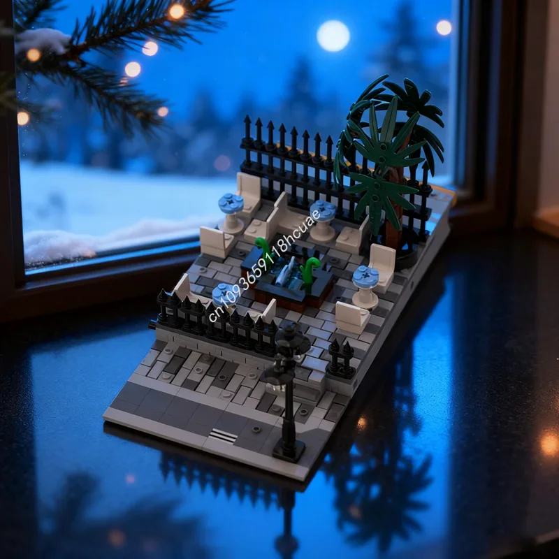 465 шт. MOC BRICK CROSS TRAIN STATION EXTENSION Модель Строительные блоки Архитектурные игрушки DIY Идея Рождественские подарки Образование Дети
465 шт. MOC BRICK CROSS TRAIN STATION EXTENSION Модель Строительные блоки Архитектурные игрушки DIY Идея Рождественские подарки Образование Дети