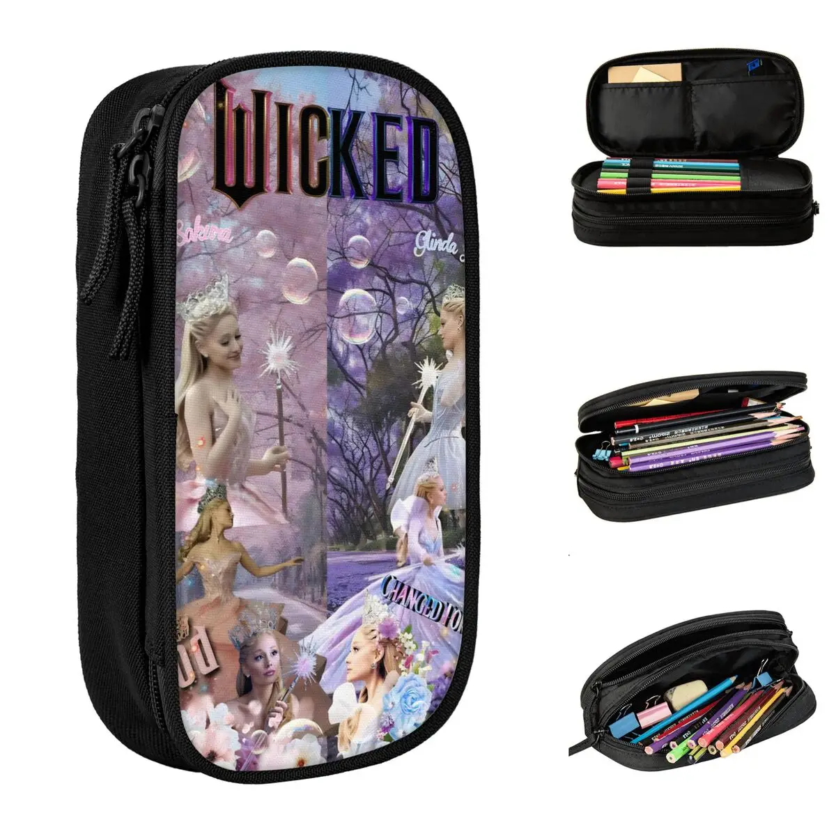 Wicked For Good Glinda пенал классический фильм ручка сумка для девочек и мальчиков большая вместимость студенты школьный подарок пеналы
Wicked For Good Glinda пенал классический фильм ручка сумка для девочек и мальчиков большая вместимость студенты школьный подарок пеналы