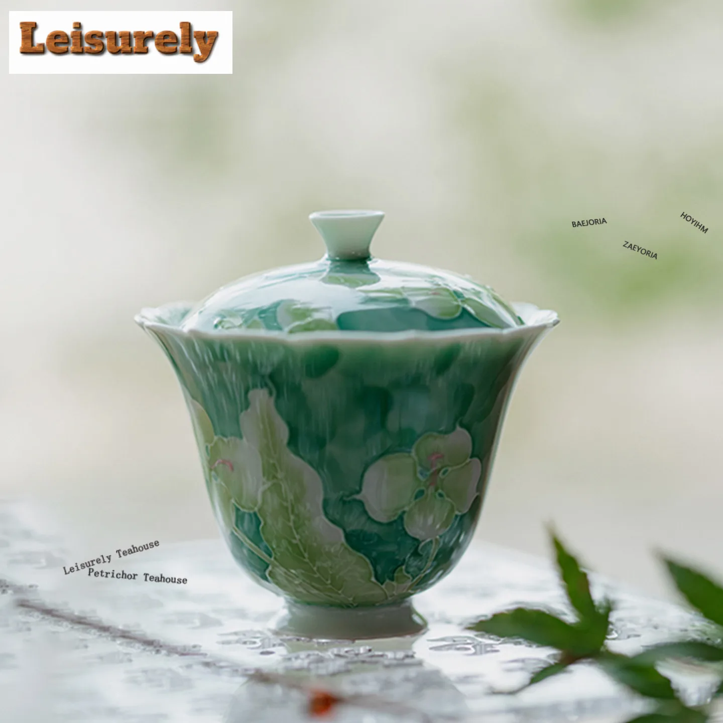 120ml Hand-painted Four-petal Flowers Gaiwan Retro Tea Tureen Tea Bowl With Lid Kit Tea Making Cover Bowl Tea Service Decoration
120ml Hand-painted Four-petal Flowers Gaiwan Retro Tea Tureen Tea Bowl With Lid Kit Tea Making Cover Bowl Tea Service Decoration