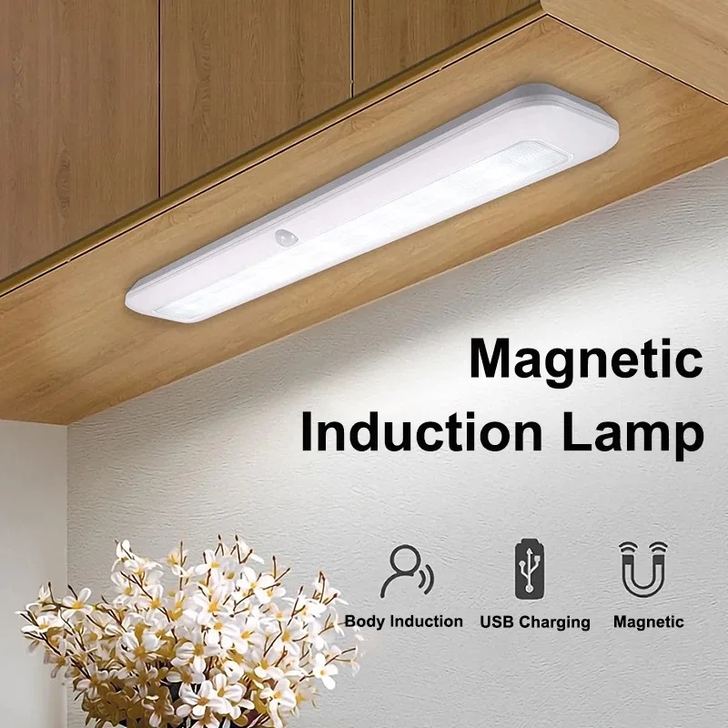 LED Smart Night Light with Motion Sensor 1000mAH Rechargeable Emergency Automatic Lighting Cabinet Lamp for Bedroom
LED Smart Night Light with Motion Sensor 1000mAH Rechargeable Emergency Automatic Lighting Cabinet Lamp for Bedroom