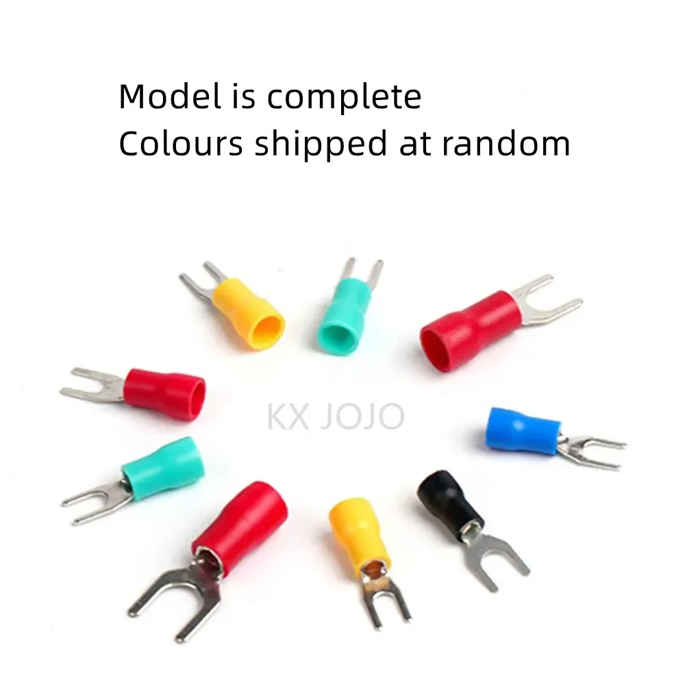 End Crimp Connector SV Type Wire Spring Terminal SV3.5 SV5.5 Fork U Y PVC Insulate Ferrules Spade Cold Press Cable 20pcs
End Crimp Connector SV Type Wire Spring Terminal SV3.5 SV5.5 Fork U Y PVC Insulate Ferrules Spade Cold Press Cable 20pcs