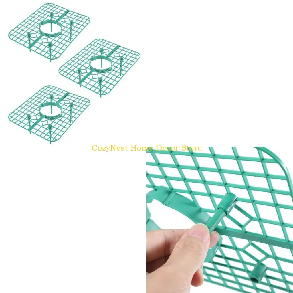 92MF Green Strawberry Planting Stand Plastic Plant Support Cage Garden Anti-rot Strawberry Growing Racks Holder Support 3pcs
92MF Green Strawberry Planting Stand Plastic Plant Support Cage Garden Anti-rot Strawberry Growing Racks Holder Support 3pcs