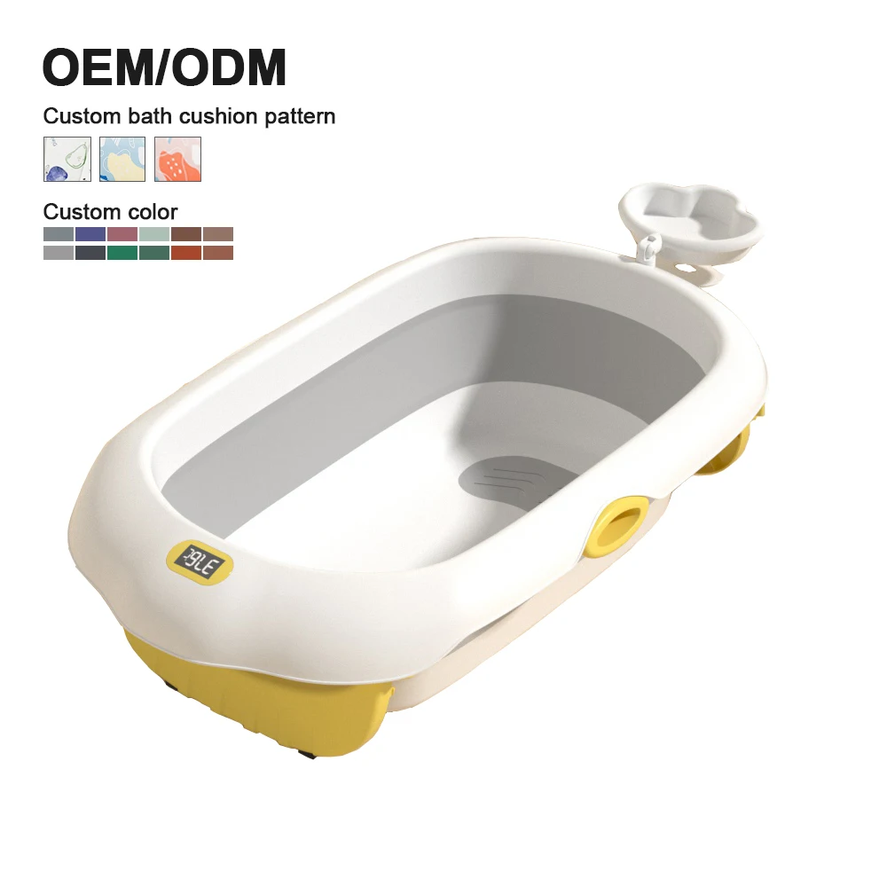 Wholesale Collapsible Plastic Portable Foldable Newborn Infant To Toddler Baby Bath Tub With Stand Temperature Sensor Shower
Wholesale Collapsible Plastic Portable Foldable Newborn Infant To Toddler Baby Bath Tub With Stand Temperature Sensor Shower