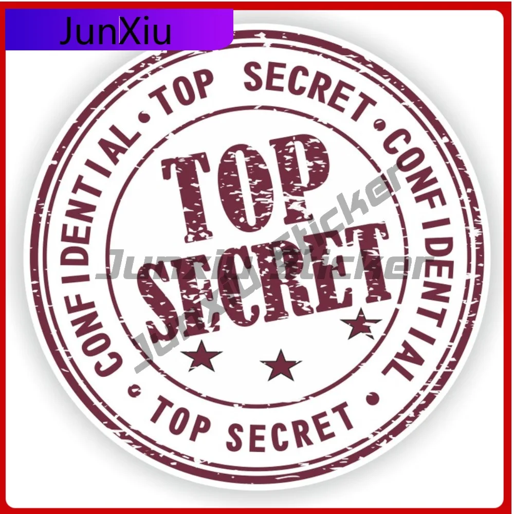 Top Secret Stylish Exterior Vehicle Accent Designed For Use On Car Body Bumper And Windows Sticker Decorative Waterproof
Top Secret Stylish Exterior Vehicle Accent Designed For Use On Car Body Bumper And Windows Sticker Decorative Waterproof