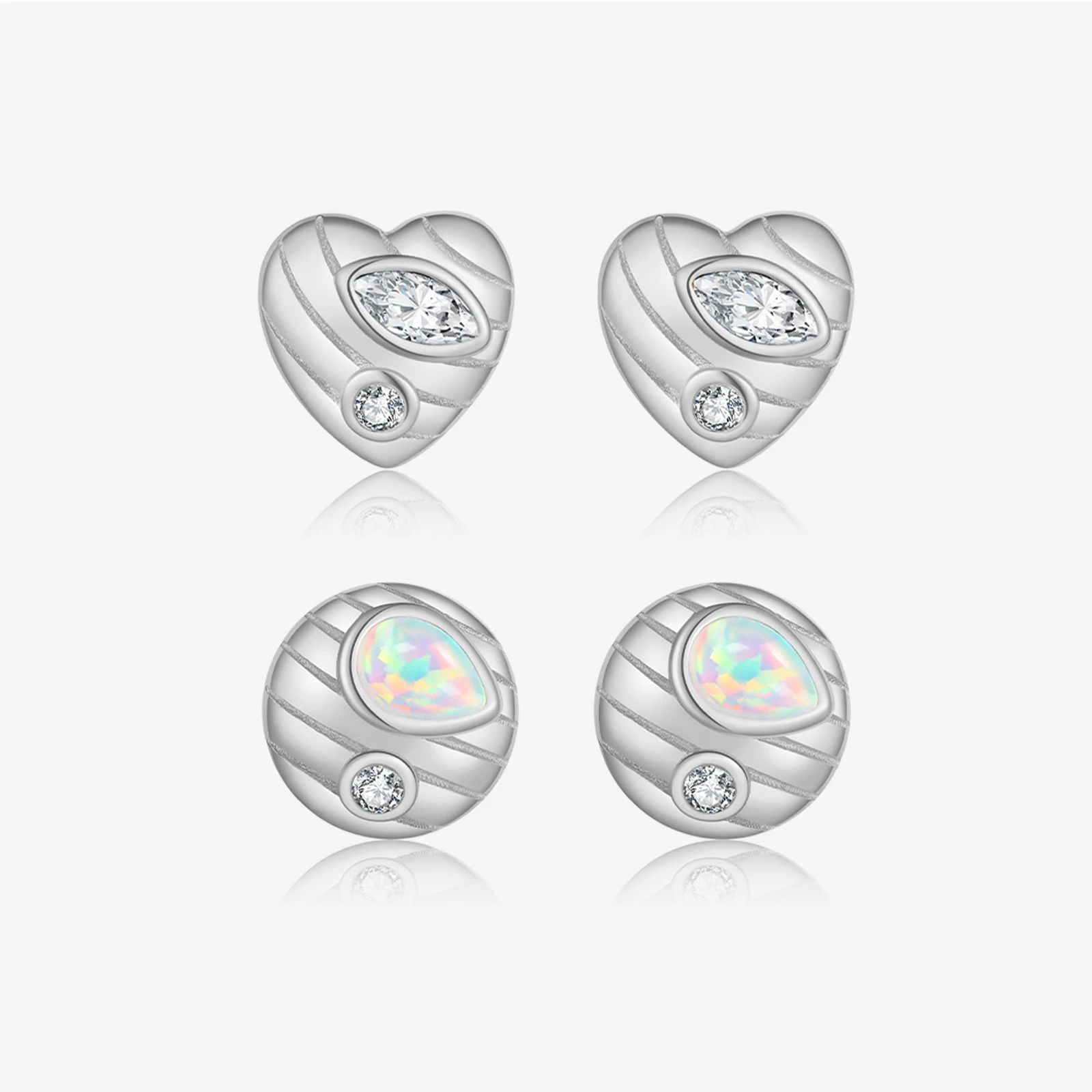 VEWANT 925 Sterling Silver Heart Round Marquise Zircon CZ Pear Shape Opal Stud Earrings Women Fine Fashion Gift Jewelry
VEWANT 925 Sterling Silver Heart Round Marquise Zircon CZ Pear Shape Opal Stud Earrings Women Fine Fashion Gift Jewelry
