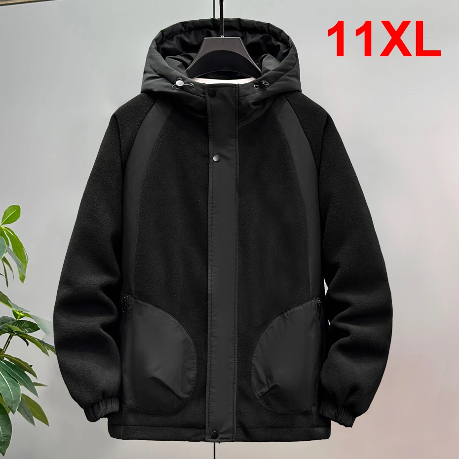 Мужская флисовая куртка на осень-зиму, большие размеры 10XL, 11XL, модная повседневная куртка-пиджак с пэчворком, мужская куртка большого размера 10XL
Мужская флисовая куртка на осень-зиму, большие размеры 10XL, 11XL, модная повседневная куртка-пиджак с пэчворком, мужская куртка большого размера 10XL