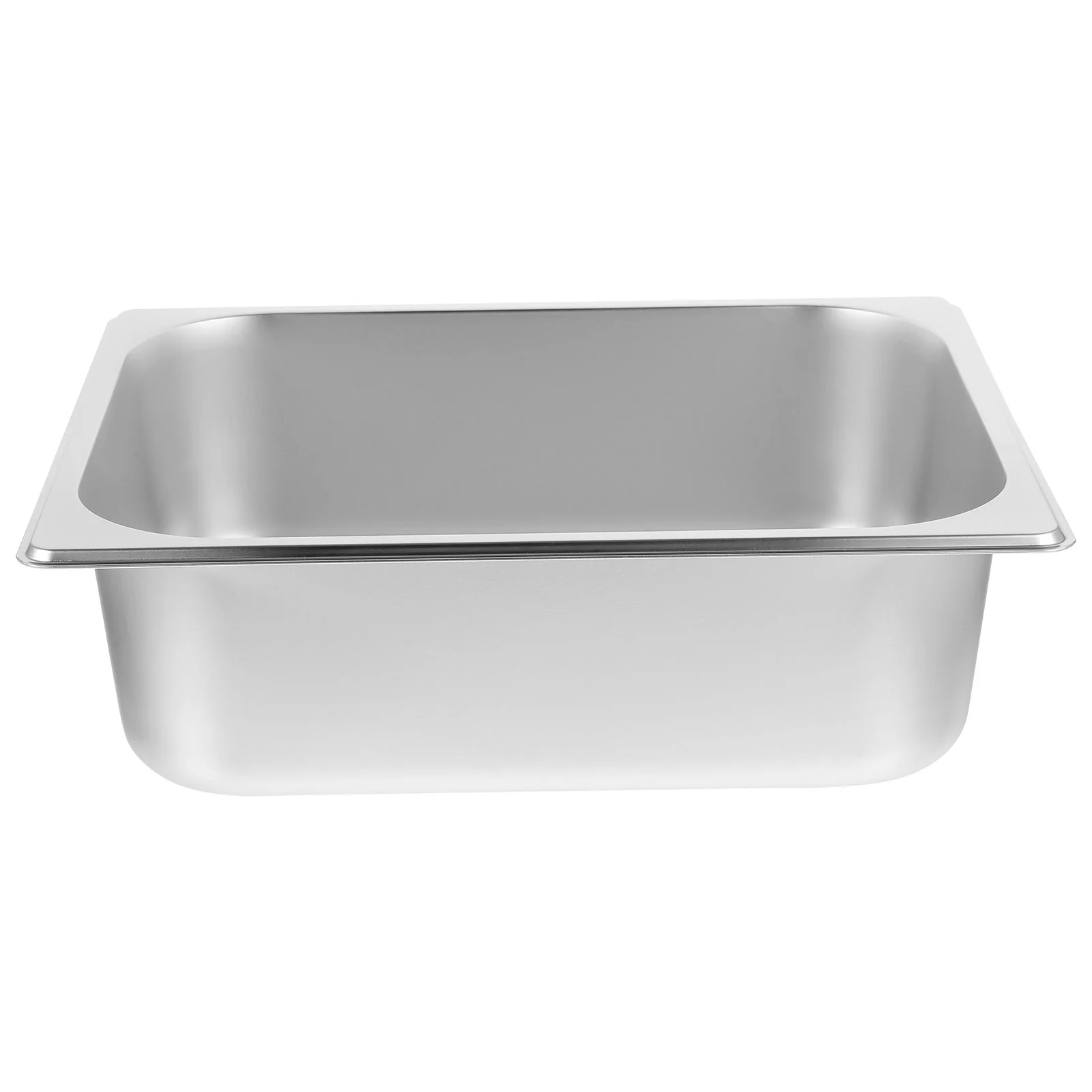 Food Stainless Steel Serving Basin Pan for Buffet Pot Silver Container Plate Foods Holder
Food Stainless Steel Serving Basin Pan for Buffet Pot Silver Container Plate Foods Holder