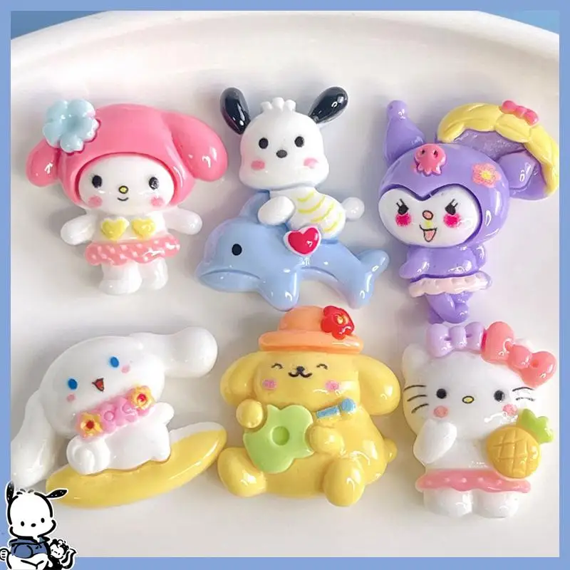 10 шт. Sanrioed Смола Kawaii почтовый мультфильм аниме Kuromi Cinnamoroll чехол для телефона Декор заколки для волос
10 шт. Sanrioed Смола Kawaii почтовый мультфильм аниме Kuromi Cinnamoroll чехол для телефона Декор заколки для волос