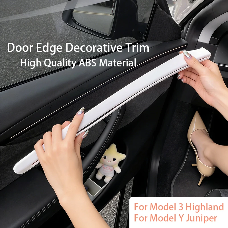 For Tesla Model Y Juniper Model 3 highland ABS Front Rear Door Strip Trim Cover Decorative Protective ABS Interior Accessories
For Tesla Model Y Juniper Model 3 highland ABS Front Rear Door Strip Trim Cover Decorative Protective ABS Interior Accessories