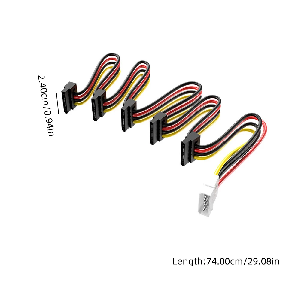 Power Conversion Cable to 15Pin for 35mm25mm Optical Drive Universal Adapter Thick Copper Core Stable Power Supply
Power Conversion Cable to 15Pin for 35mm25mm Optical Drive Universal Adapter Thick Copper Core Stable Power Supply