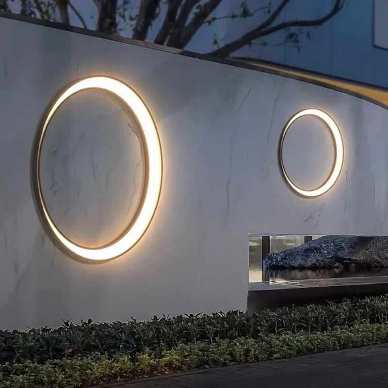 Creative LED Circular Courtyard Outdoor Waterproof Wall Lamp Stainless Steel Outdoor Lamp Wall Decoration Lamp Fence Garden Gate
Creative LED Circular Courtyard Outdoor Waterproof Wall Lamp Stainless Steel Outdoor Lamp Wall Decoration Lamp Fence Garden Gate