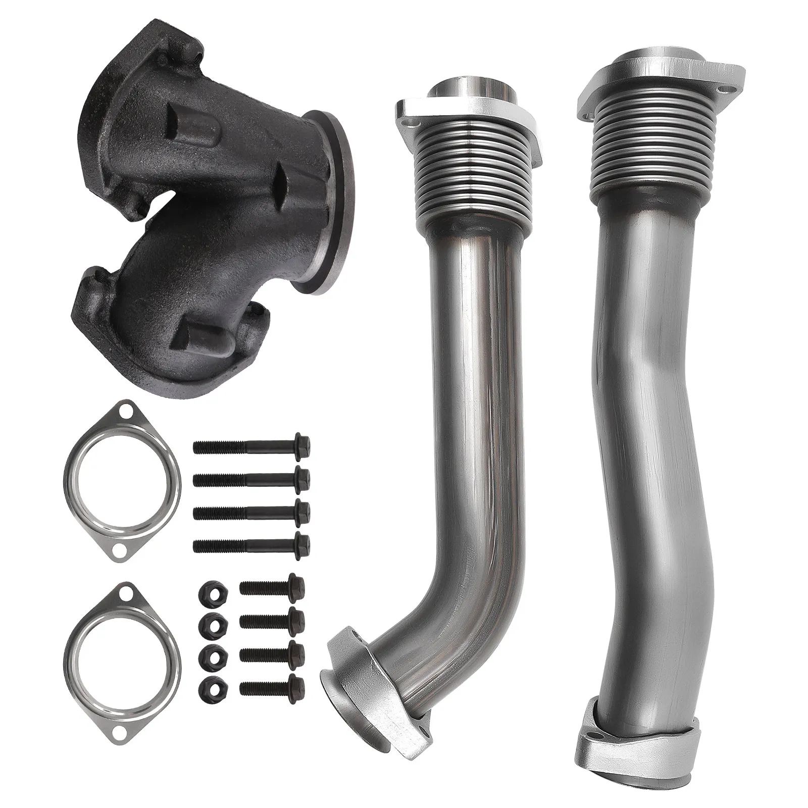 Turbo Exhaust Pipe Kit for Ford F250/F350/F450 Super Duty 1999-2003 F4TZ6K854C
Turbo Exhaust Pipe Kit for Ford F250/F350/F450 Super Duty 1999-2003 F4TZ6K854C