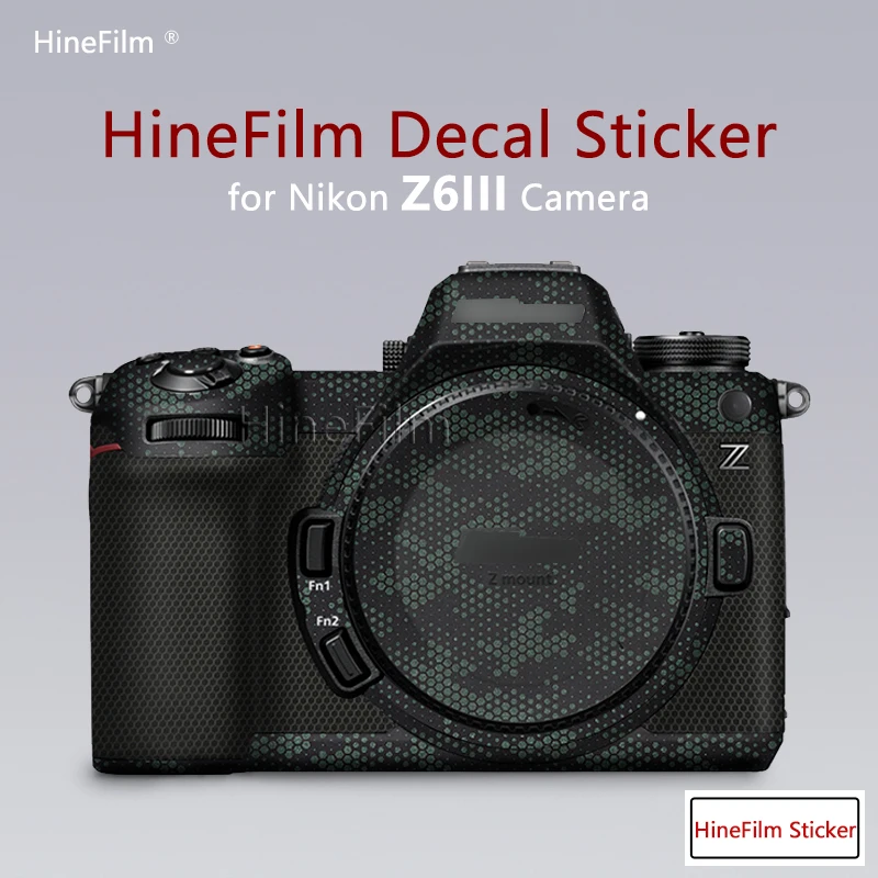 Hinefilm Skin for Nikon Z6III Camera Sticker Z6 III Skin Protective Film Z63 camera Skin Premium Decal Skin Wrap Cover
Hinefilm Skin for Nikon Z6III Camera Sticker Z6 III Skin Protective Film Z63 camera Skin Premium Decal Skin Wrap Cover