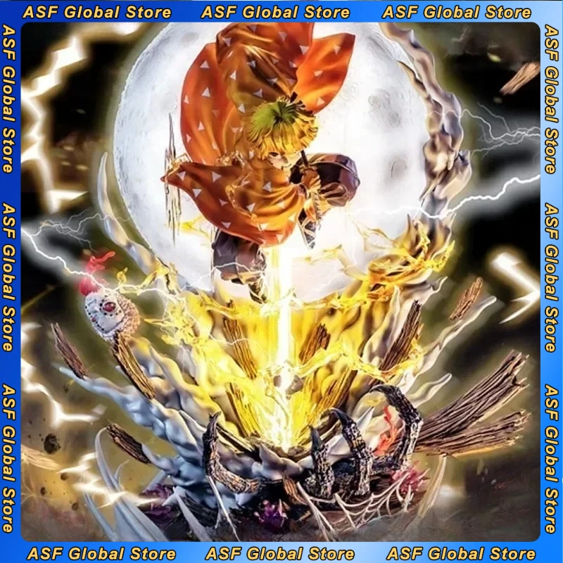 51CM Demo Slaye Anime Figure Agatsuma Zenitsu Pvc Statue Model Thunderbolt Flash Three Heads Super Special Effects Scene Gifts
51CM Demo Slaye Anime Figure Agatsuma Zenitsu Pvc Statue Model Thunderbolt Flash Three Heads Super Special Effects Scene Gifts