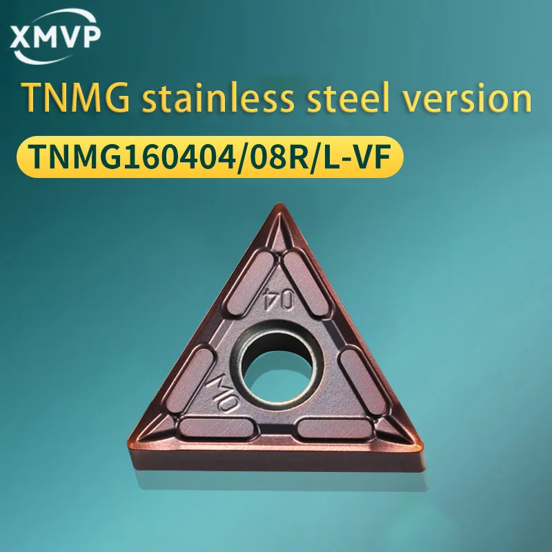 XMVP 1PCS TNMG160404 MQ TNMG160408 MQTriangular CNC turning inserts, carbide inserts, stainless steel turning inserts
XMVP 1PCS TNMG160404 MQ TNMG160408 MQTriangular CNC turning inserts, carbide inserts, stainless steel turning inserts