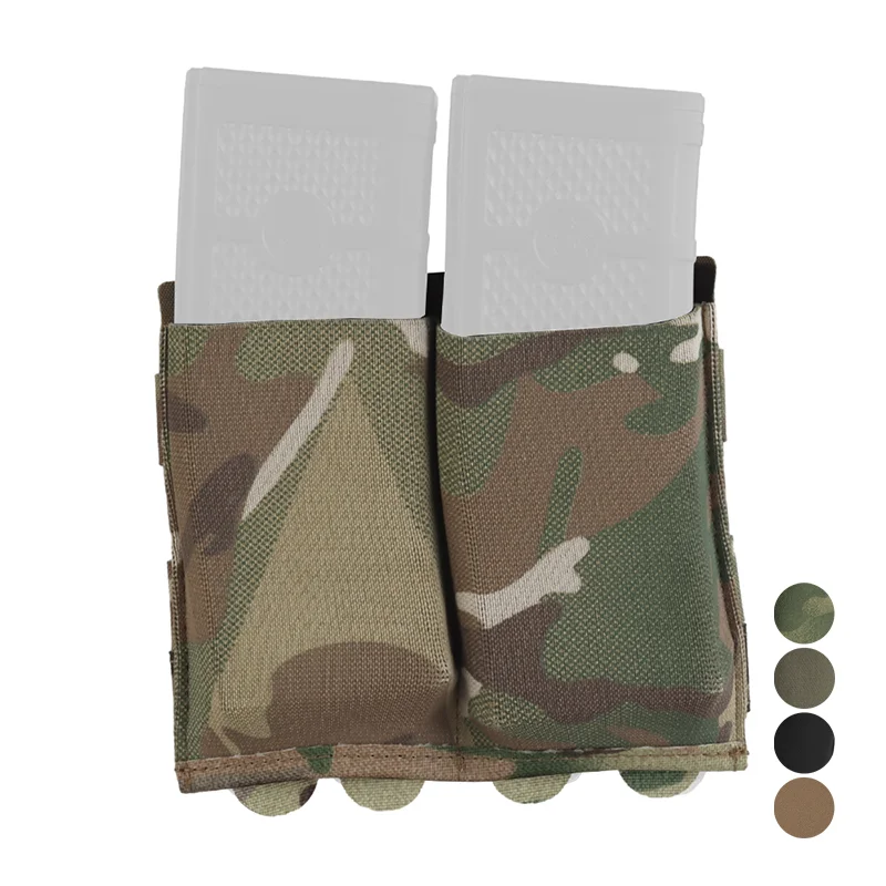 Double Rifle Magazine Carrier Elastic Universal Fit MOLLE Platform Mount for Field Gear and Patrol Use
Double Rifle Magazine Carrier Elastic Universal Fit MOLLE Platform Mount for Field Gear and Patrol Use