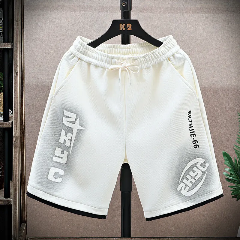 Fashion 2025 Summer Men's Shorts Streetwear Drawstring Knee-Length Pant Casual Loose Elastic Waist Joggers Youth Outdoor Trouser
Fashion 2025 Summer Men's Shorts Streetwear Drawstring Knee-Length Pant Casual Loose Elastic Waist Joggers Youth Outdoor Trouser