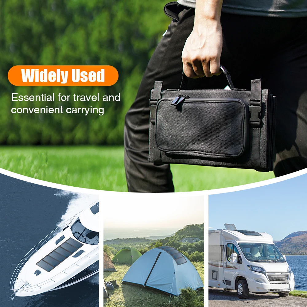 Portable 60w solar panel 5v USB cell charger DC 18v power bank For sunpower photovoltaic panels Car battery outdoor camping
Portable 60w solar panel 5v USB cell charger DC 18v power bank For sunpower photovoltaic panels Car battery outdoor camping