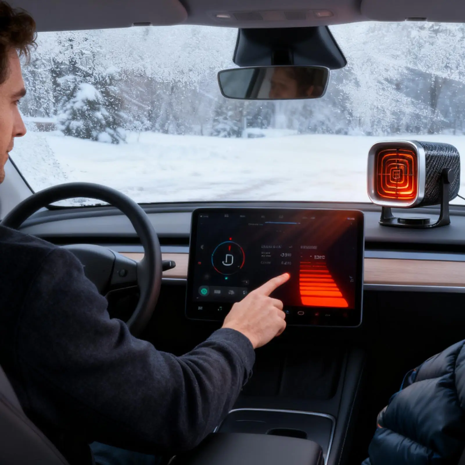 Автомобильный обогреватель для размораживания с нагревателем и функциями вентилятора Портативный размораживатель окон Охлаждающий вентилятор Вращающийся на 360° размораживатель лобового стекла
Автомобильный обогреватель для размораживания с нагревателем и функциями вентилятора Портативный размораживатель окон Охлаждающий вентилятор Вращающийся на 360° размораживатель лобового стекла