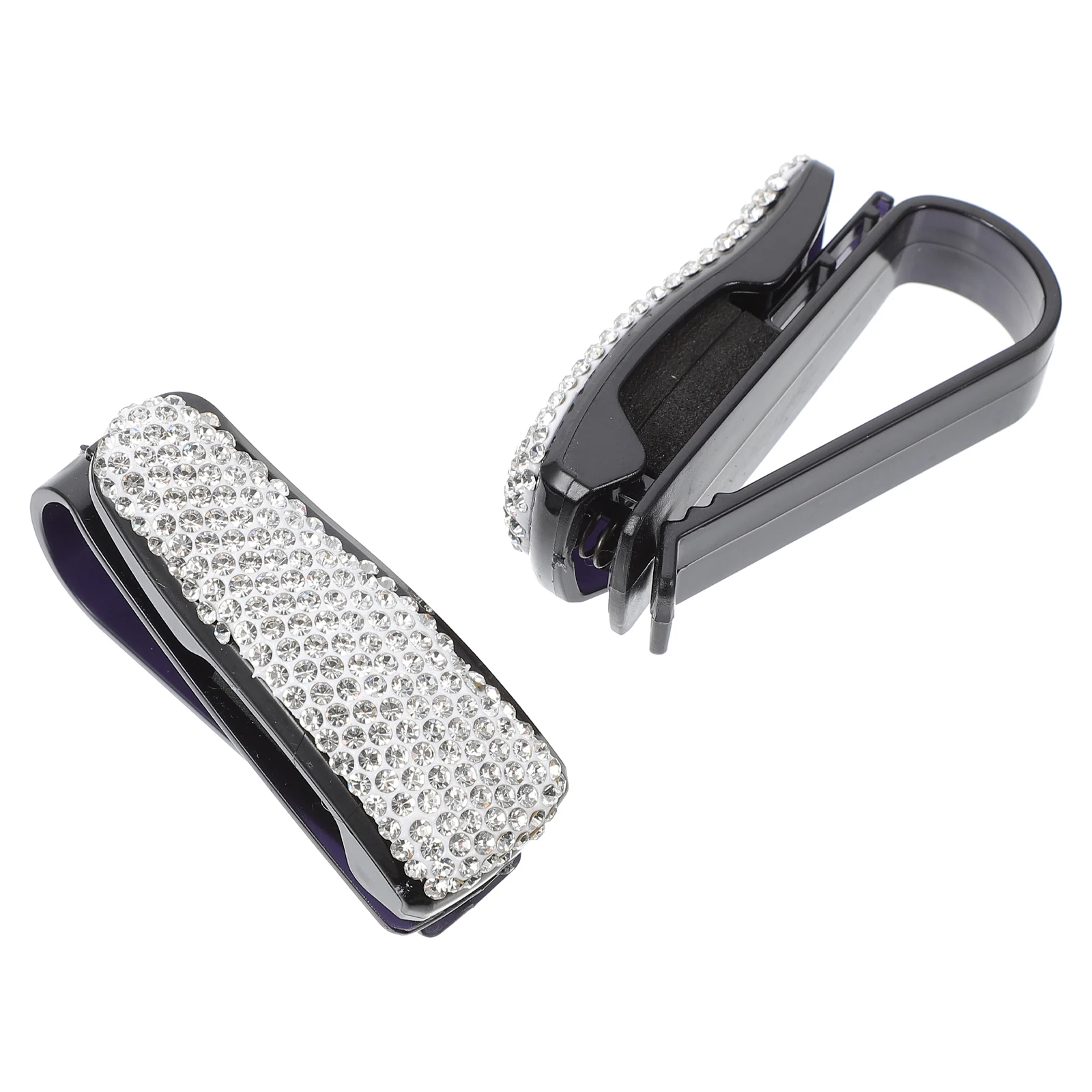 2Pcs Car Glasses Holder Sunglasses Clamp Vehicle Clips Plastic Fixing Eyeglasses Creative Automotive Rhinestone Multipurpose
2Pcs Car Glasses Holder Sunglasses Clamp Vehicle Clips Plastic Fixing Eyeglasses Creative Automotive Rhinestone Multipurpose
