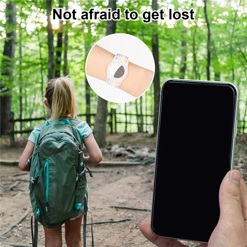 5X Kid Wristband Compatible With Airtag, Protective Case For Air Tag GPS Tracker Holder With Nylon Bracelet A-ABJU
5X Kid Wristband Compatible With Airtag, Protective Case For Air Tag GPS Tracker Holder With Nylon Bracelet A-ABJU