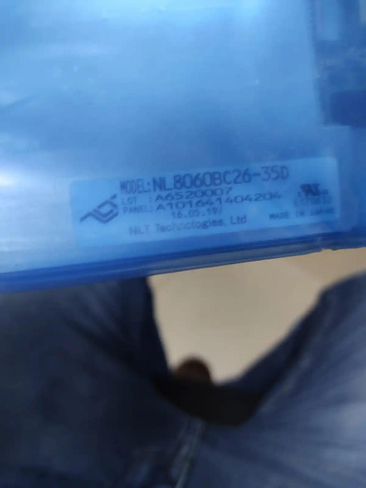 NL8060BC26-35D Оригинал A+10,4 дюйма
NL8060BC26-35D Оригинал A+10,4 дюйма