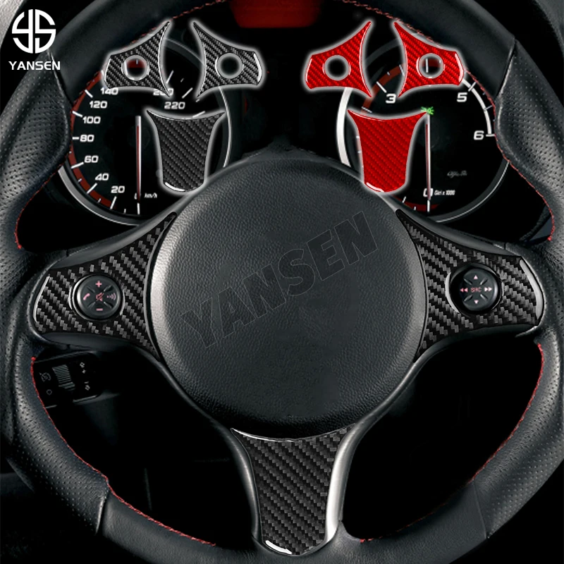Car Steering Wheel Button Panel Carbon FiBer Sticker For Alfa Romeo 159 2005 2006 2007 2008 2009 2010-2023 Interior Accessories
Car Steering Wheel Button Panel Carbon FiBer Sticker For Alfa Romeo 159 2005 2006 2007 2008 2009 2010-2023 Interior Accessories
