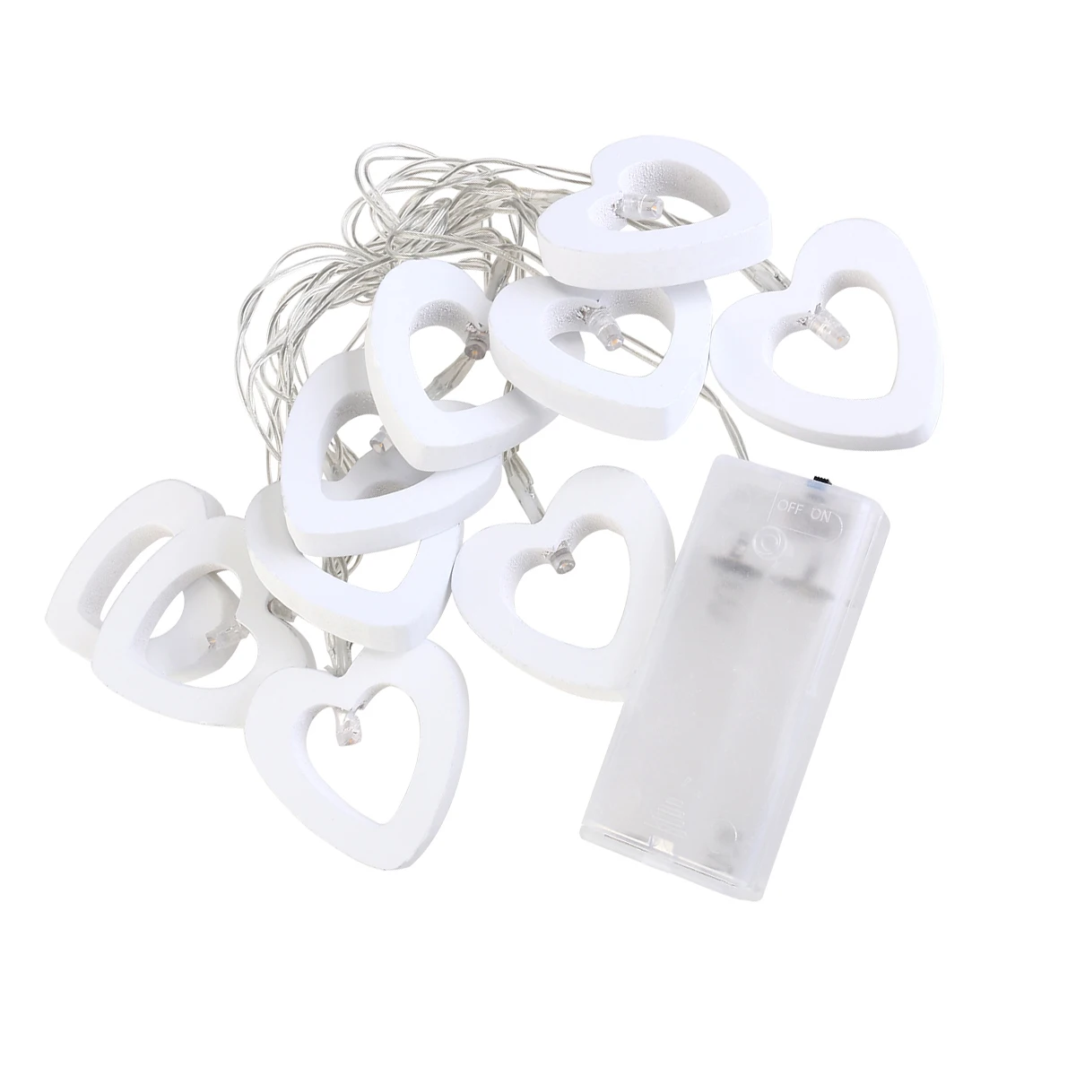 Waterproof Led String Lights Wooden Heart Shaped and Outdoor Lights for Wedding Party (Warm White Light)
Waterproof Led String Lights Wooden Heart Shaped and Outdoor Lights for Wedding Party (Warm White Light)