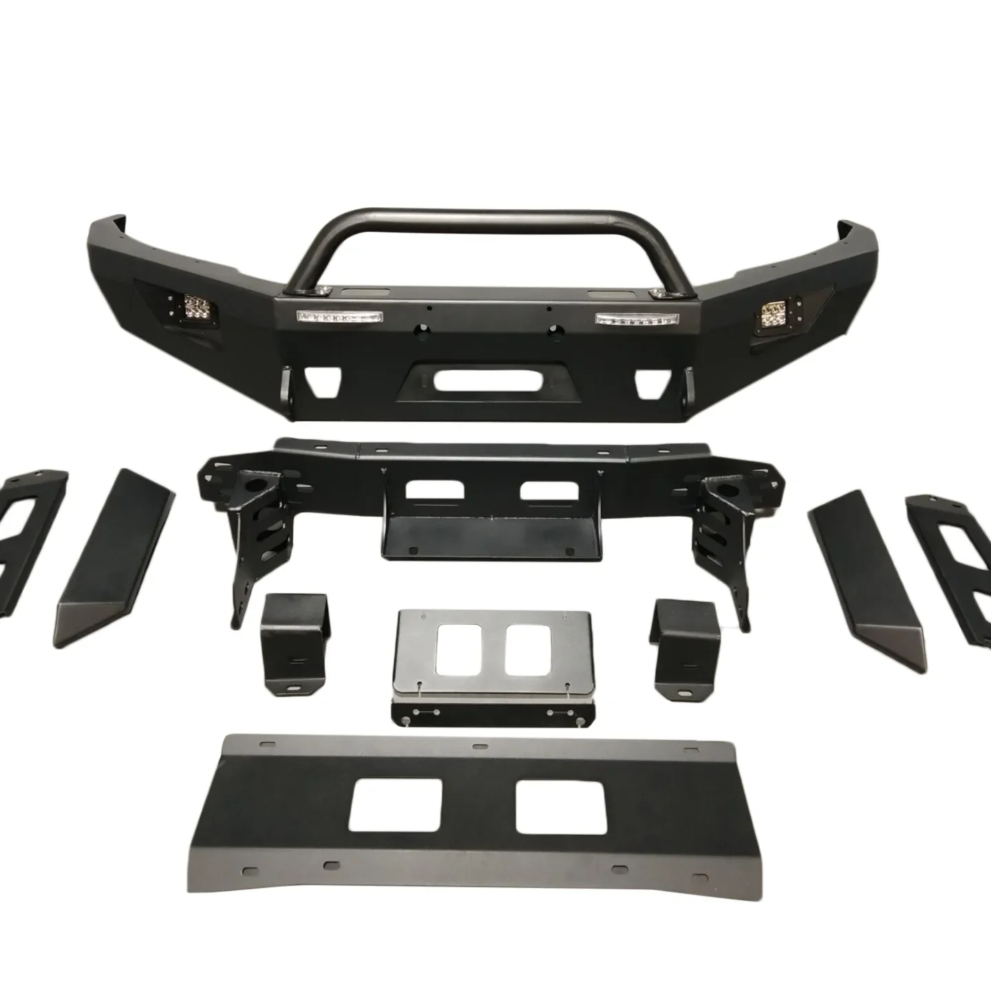 2016+ for Toyotas Hilux Revo Exterior Body Kit New Steel Off-Road Front Bumper with Fog Light Cut-Outs
2016+ for Toyotas Hilux Revo Exterior Body Kit New Steel Off-Road Front Bumper with Fog Light Cut-Outs