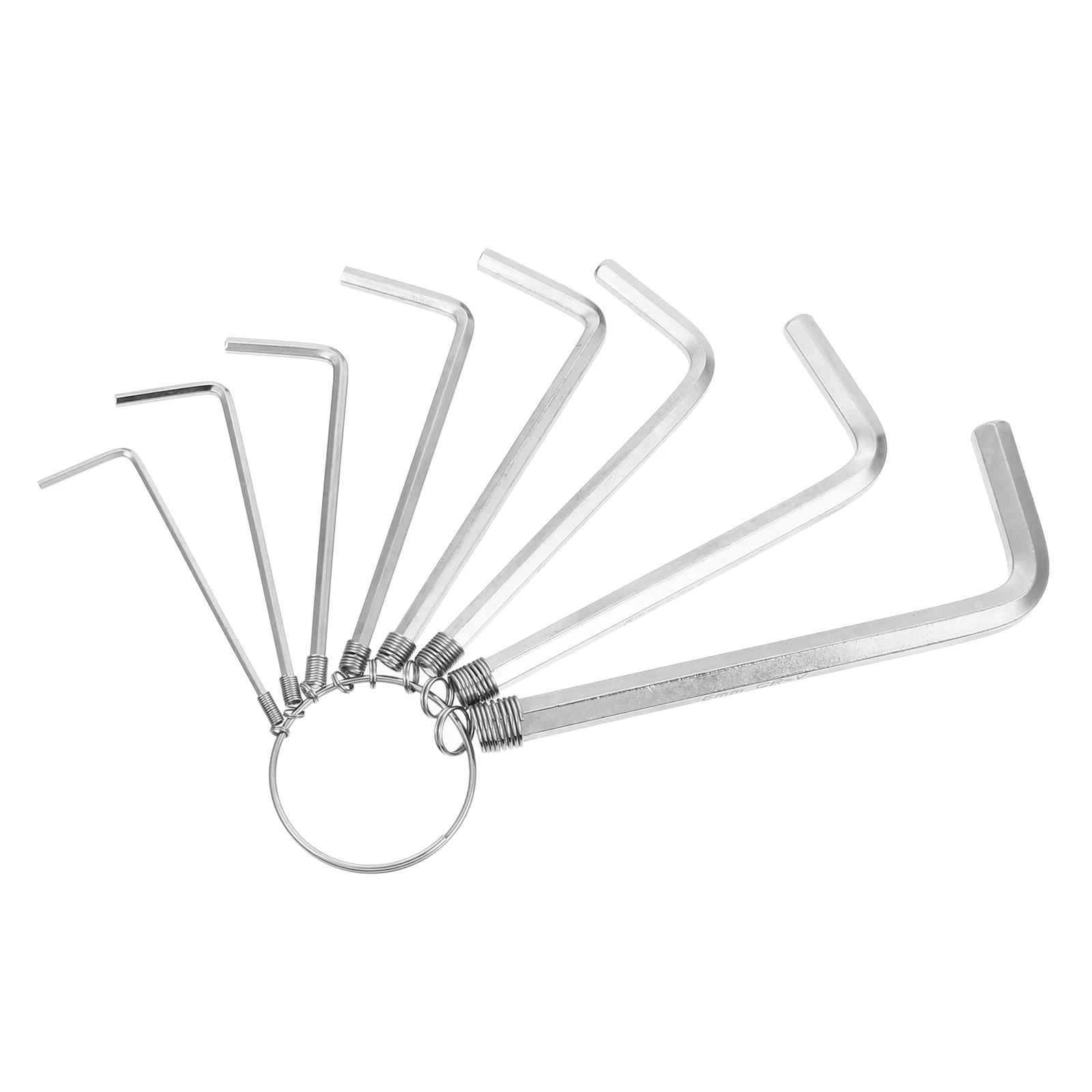 8 Pcs Key Wrench Set High Strength Steel Oxide Finish Garage Workshop DIY Mechanics Tool Box Metal Workers
8 Pcs Key Wrench Set High Strength Steel Oxide Finish Garage Workshop DIY Mechanics Tool Box Metal Workers
