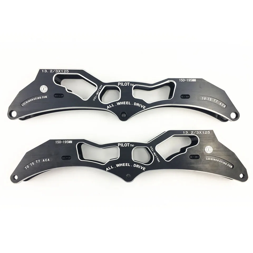 Pilot Inline Skates Frame Speed Skate Frame 3*125mm A Pair Chassis Aluminium Alloy 7075 Skates Base 150 165 195mm Mount Distance
Pilot Inline Skates Frame Speed Skate Frame 3*125mm A Pair Chassis Aluminium Alloy 7075 Skates Base 150 165 195mm Mount Distance