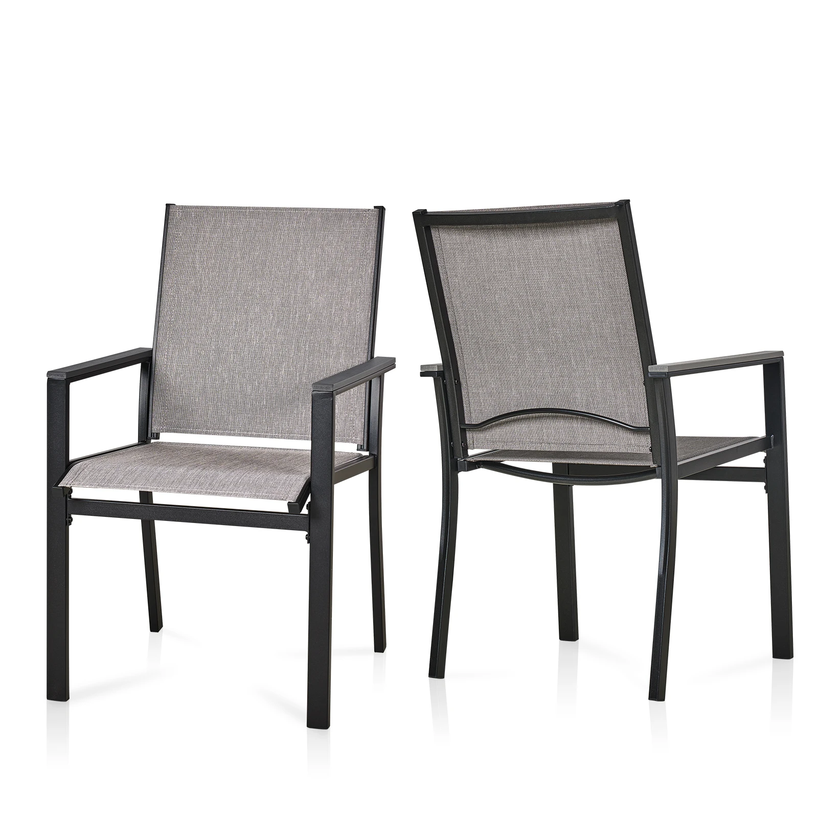 Fixed Textilene Patio Dining Chairs Breathable Quick-Drying Outdoor Dining Chairs UV-Resistant Metal Frame Garden Chairs
Fixed Textilene Patio Dining Chairs Breathable Quick-Drying Outdoor Dining Chairs UV-Resistant Metal Frame Garden Chairs