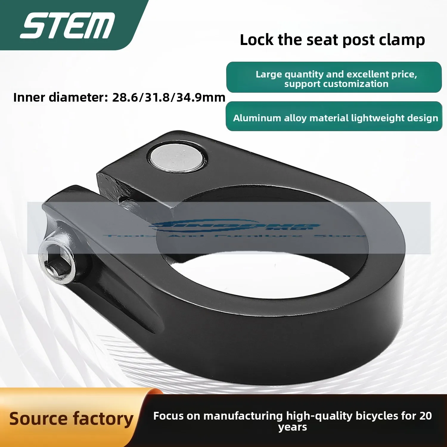 STEM bicycle pipe clamp folding electric vehicle quick dismantling mountain bike bundle aluminum alloy saddle tube riding
STEM bicycle pipe clamp folding electric vehicle quick dismantling mountain bike bundle aluminum alloy saddle tube riding