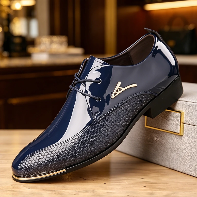 Large Size 39-48 Classic Men Formal Leather Shoes British Casual Lace-up Business Versatile Dress Shoes Wedding Banquet Shoes
Large Size 39-48 Classic Men Formal Leather Shoes British Casual Lace-up Business Versatile Dress Shoes Wedding Banquet Shoes