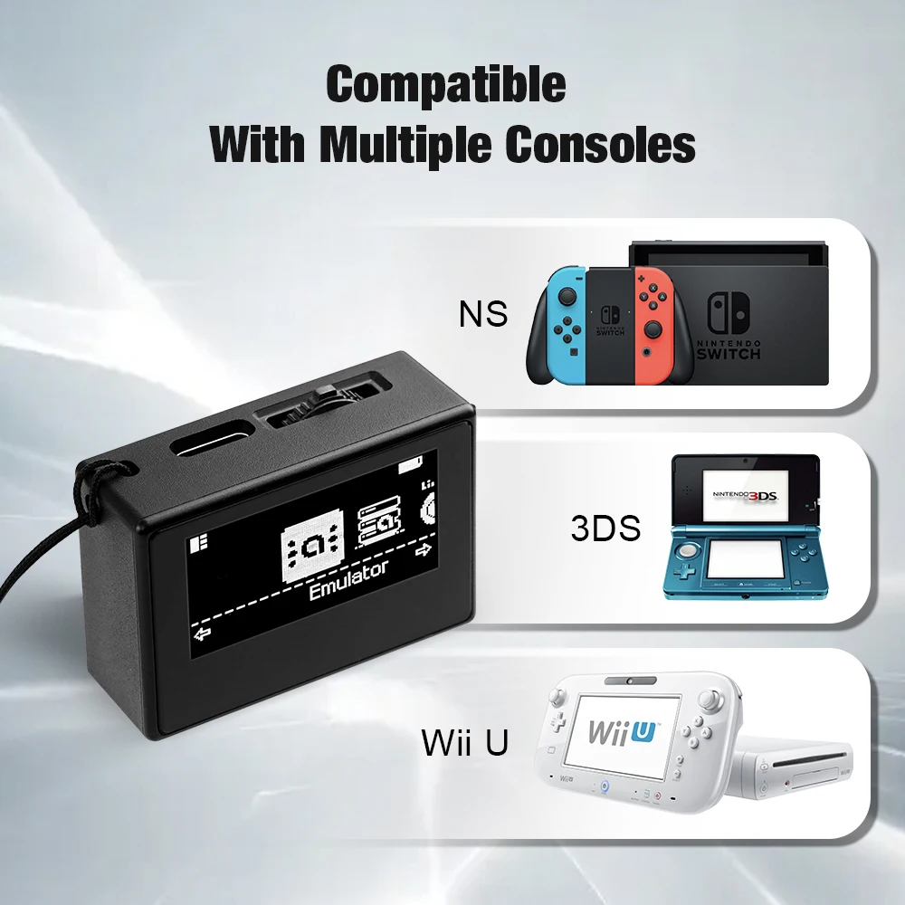Pixl.js Emulator Simulator NFC Replacement Emulator Bluetooth-Compatible Game Emulator for Switch NS Wii U 3DS
Pixl.js Emulator Simulator NFC Replacement Emulator Bluetooth-Compatible Game Emulator for Switch NS Wii U 3DS